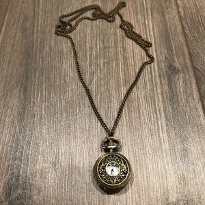 Time Keeping Locket Necklace